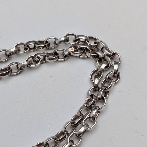 1977 British sterling silver jubilee ingot pendant and sterling silver chain, total weight 21g, Excalibur Jewellery②